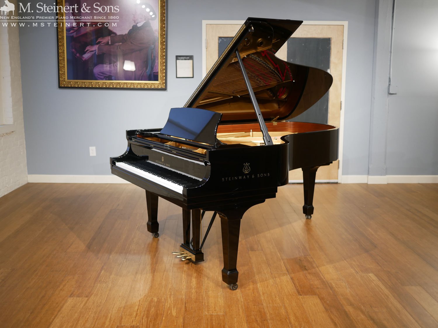 Steinway & Sons Model B At M. Steinert & Sons